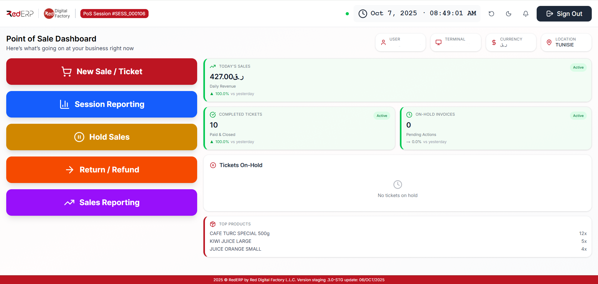 PoS Dashboard PoS Dashboard